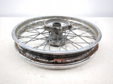 02 Kawasaki BN125 Eliminator 125 Front Wheel Rim STRAIGHT 17x1.85