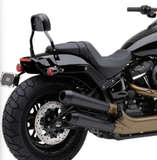 18-22 HD Fat Bob Cobra El Diablo Black Slip-On Mufflers 1801-1266 6046B