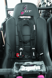DRAGONFIRE Racing Harness Evo Black 4-Point UTV Seat Belt 520761