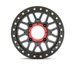 KMC UTV KS235 Grenade Beadlock 15x7 4x156 Satin Black Wheel KS23556044738