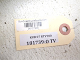 06-10 Kubtoa RTV 900 Engine Motor Miscellaneous Parts Hardware Bolt Kit