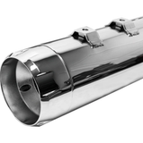 09-16 HD Touring S&S CYCLE S 4.5" Left Slip-On Muffler Chrome 1801-0846