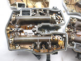 04-10 Kawasaki Vulcan 2000 VN2000 Motor Engine Cylinder Heads Set