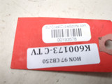91-08 Honda Nighthawk CB250 Tool Box Case Holder