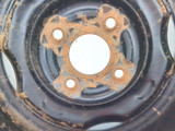 18-25 Yamaha Kodiak YFM450 Rear Wheel Rim STRAIGHT 12X7.5