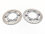 06 07 Yamaha Stratoliner Roadliner XV1900 A Front Disc Brake Rotors Set