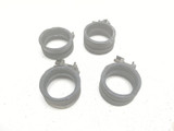 84 85 Honda VF1100S Sabre V65 Carburetor Intake Manifold Boot Clamps Set