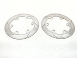 84 85 Honda VF1100S Sabre V65 Front Disc Brake Rotors Set