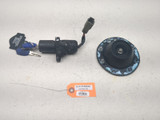 00-09 Buell Blast Lock Set Ignition Switch Cap And Key Set