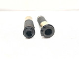 09-20 Yamaha Vmax 1700 VMX17 Left & Right Grip Set Cracked