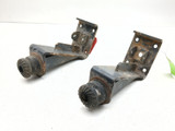 09-16 Kubota RTV 1140 CPX Left & Right Rear Leaf Suspension Spring Bracket Mono
