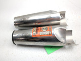 06-16 Kawasaki Vulcan 900 VN900D Front Left & Right Fork Cover Shroud Leg Tube