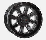 System 3 ST-4 14x7 ATV/UTV Wheel - Gloss Black (4/137) 4+3 - 14S3-4137