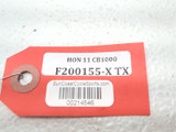 08-16 Honda CB1000R Right Frame Pivot Plate Chassis 50600-MFN-D00ZA