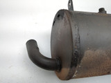05-16 Kawasaki Mule 600 610 KAF400 Rear Muffler & Header Pipe DAMAGE