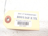 17-20 Ducati Supersport 939 Front Right Handlebar Throttle Control