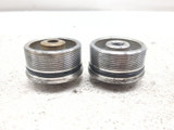 01-05 Honda Goldwing 1800 GL1800 Front Left & Right Fork Caps Leg Tube Inverted