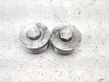 01-05 Honda Goldwing 1800 GL1800 Front Left & Right Fork Caps Leg Tube Inverted