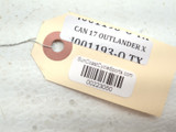 12-22 Can Am Outlander XMR 1000R Right Brake Pedal W/ Master Cylinder & Splitter