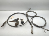 05-16 Kawasaki KAF400 Mule 610 Diff Lock Cables Linkage & Knobs