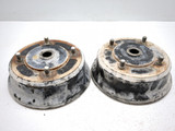 09-23 Kawasaki Mule 4000 KAF620M Front Wheel Brake Drum Set Pair
