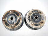 09-23 Kawasaki Mule 4000 KAF620M Front Wheel Brake Drum Set Pair
