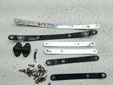 01 Honda Shadow Spirit VT1100C Windshield Trim Cover Brackets