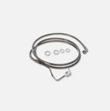 DRAG SPECIALTIES 15-23 Harley FLTRX Dual Disc FRNT Upper Brake Line 4" 1741-4499