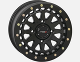 System 3 Offroad SB-6 Beadlock UTV Wheel 15x7 5/4.5 6+1 Matte Black 15S3-6545