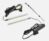 Custom Dynamics Amber White Dual LED Vent Trim Light 2040-2024