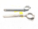 05 06 Kawasaki ZX6 ZX 636 Front Left & Right Clip-On Handlebars
