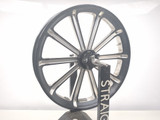 98-06 Harley Road King Classic FLHRCI Poker Rotary Front Wheel Rim STRAIGHT 21"
