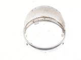 02 03 Kawasaki VN1500 Vulcan Mean Streak Front Headlight Visor Trim Ring