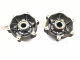 06-11 Piaggio MP3 250 Front Left Right Wheel Hub Rim Set