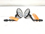 07-17 Harley Davidson Softail Deluxe FLSTN Left Right Rear View Mirror Set