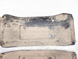 09-16 Kubota RTV 1140 CPX Rear Left Right Wheel Mud Guard Cover Set K7561-55240