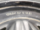 19-24 Textron Tracker Off Road 450 Rear Wheel Rim 12X6.5 STRAIGHT