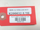 12 13 Honda VFR1200 DCT Rear License Plate Mount Bracket Holder 80100-MFL-0000