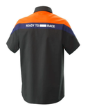 2024 KTM Mechanic Shirt Navy Blue Black White Orange 2X-LARGE LARGE 3PW240026306