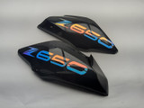 17-19 Kawasaki Z650 ER650 G Front Left Right Radiator Shroud Fairing 49133-0019