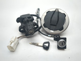 17-25 Kawasaki Z650 ER650N Ignition Gas Cap Lock Switch Key Set 27048-5221