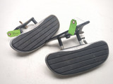 05-08 Kawasaki VN1600 Vulcan Nomad Front Left Right Floorboard Set 34028-0011