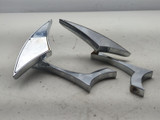 05-08 Kawasaki VN1600 Vulcan Nomad Front Left Right Rear View Mirror Set