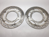 05-08 Kawasaki VN1600 Vulcan Nomad Left Right Brake Rotor Set 41080-0095-CM