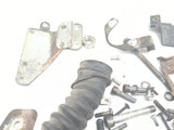 05-14 Vespa LX 50 Chassis Bolt Nut Screw Axle Bracket Grip Boot Pedal Kit Set
