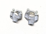 04-06 Harley Road King Custom FLHRSI Front Handlebar Riser Mount Set 56116-82A