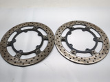 25-26 Yamaha MT-07 MTN690 Front Left Right Brake Rotor Disc Set 1WS-2581T-00-00