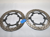 25-26 Yamaha MT-07 MTN690 Front Left Right Brake Rotor Disc Set 1WS-2581T-00-00