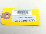 06 07 Suzuki GSXR 600 750  Taillight Tail Brake Light Lamp Lens