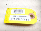 91-93 Suzuki GSX1100G GSX 1100 Rear Left Passenger Foot Peg